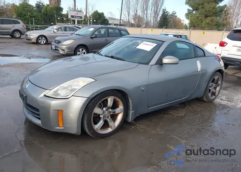 2006 Nissan 350Z Enthusiast z USA, uszkodzony, nr VIN JN1AZ34D46M304204